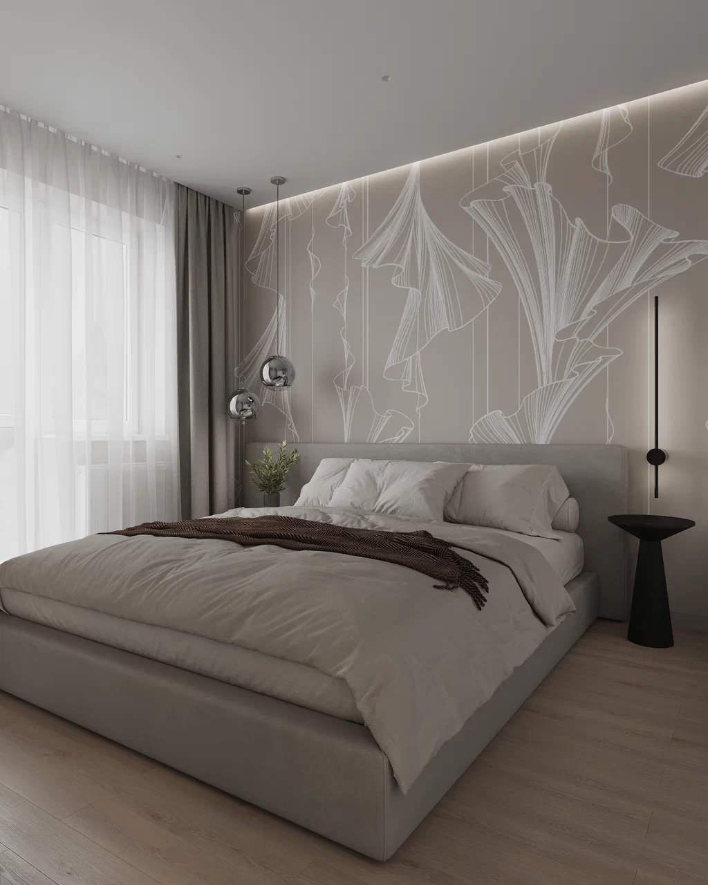 Дизайн-проект двухкомнатной квартиры для семейной пары