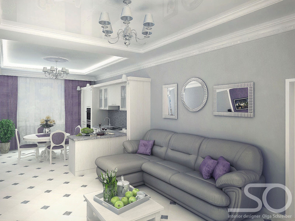 Обложка проекта: Квартира в п. Вешки Московская область