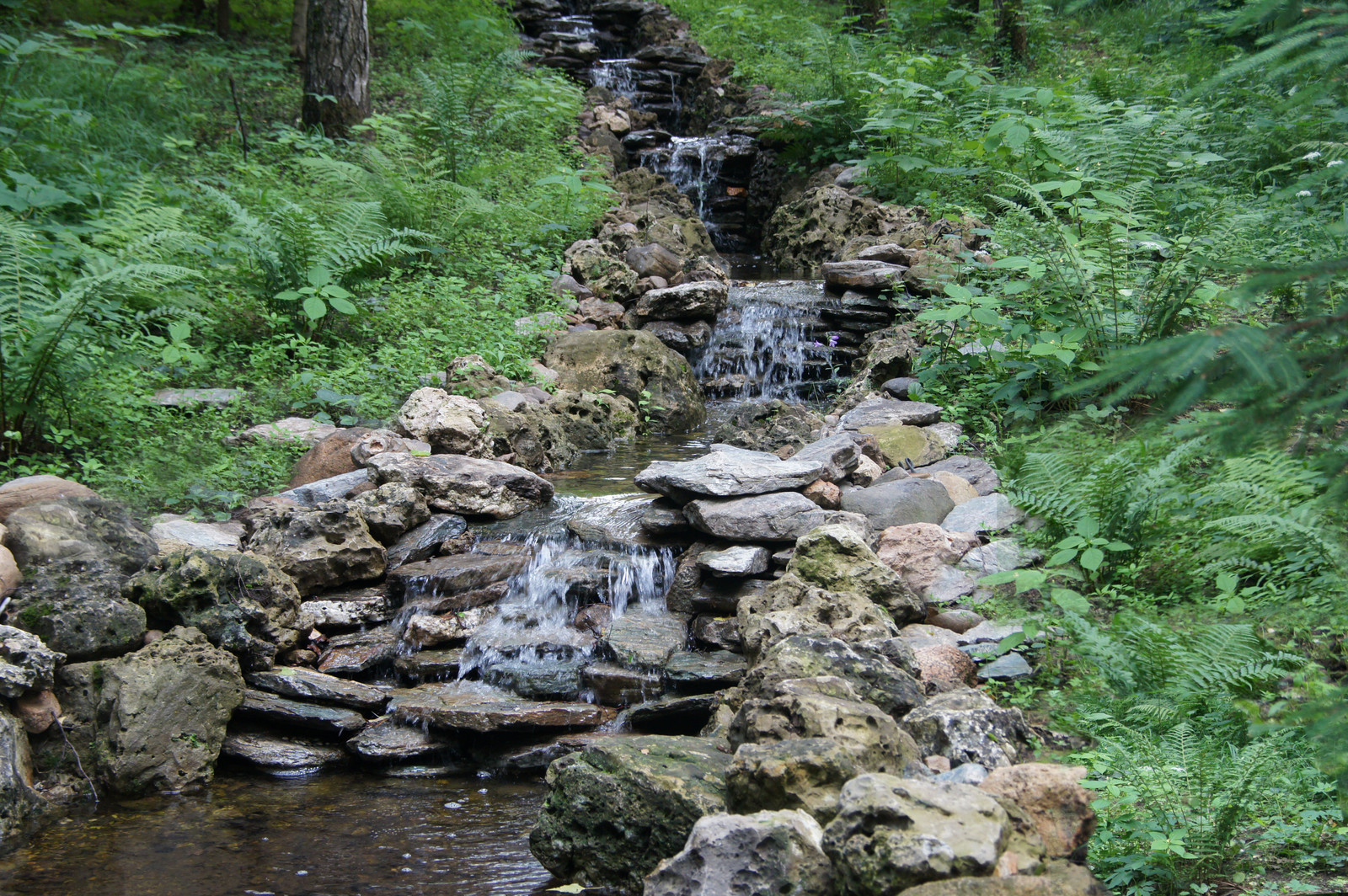 Ручей на косогоре