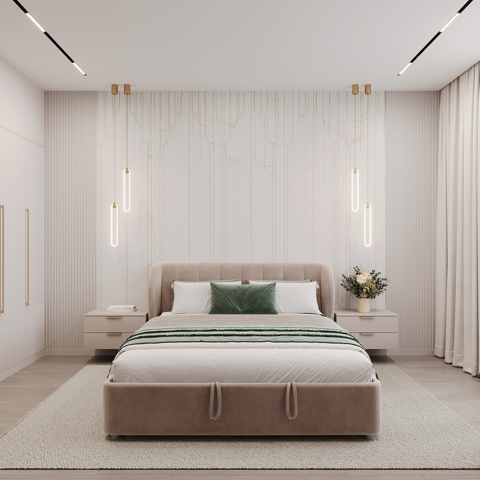 Спальня в современном стиле 1