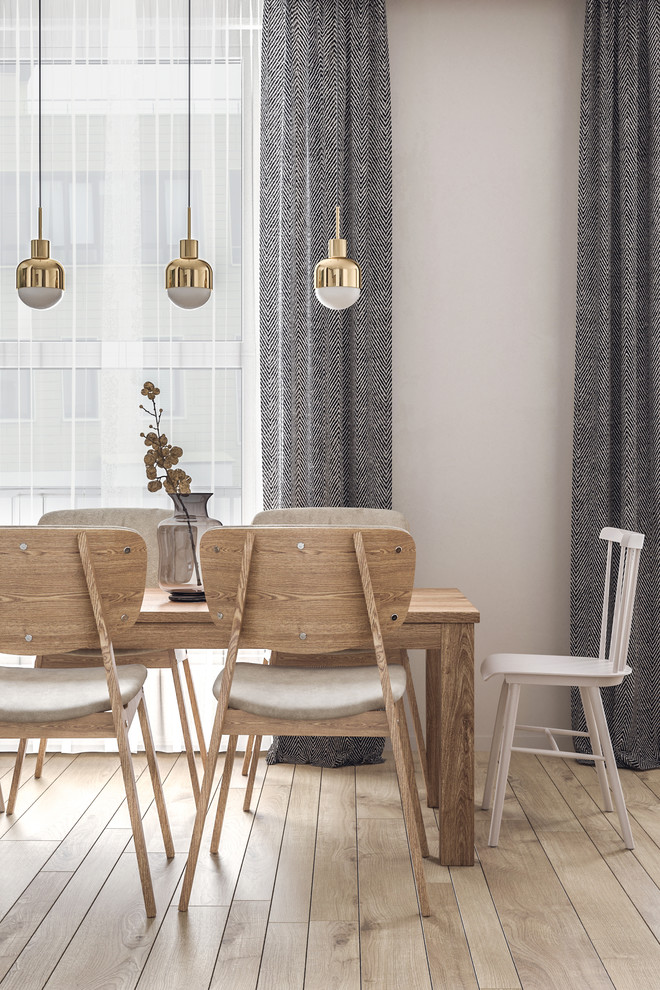 Интерьер квартиры для молодой пары в ЖК Загородный Квартал