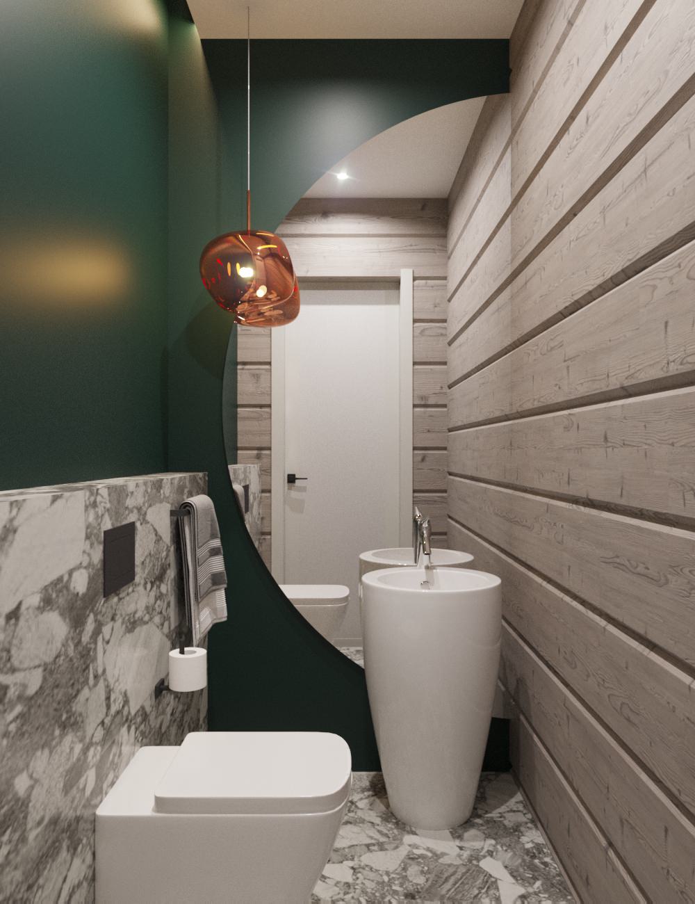 ЗАГОРОДНЫЙ ДОМ из клеёного бруса 500м2