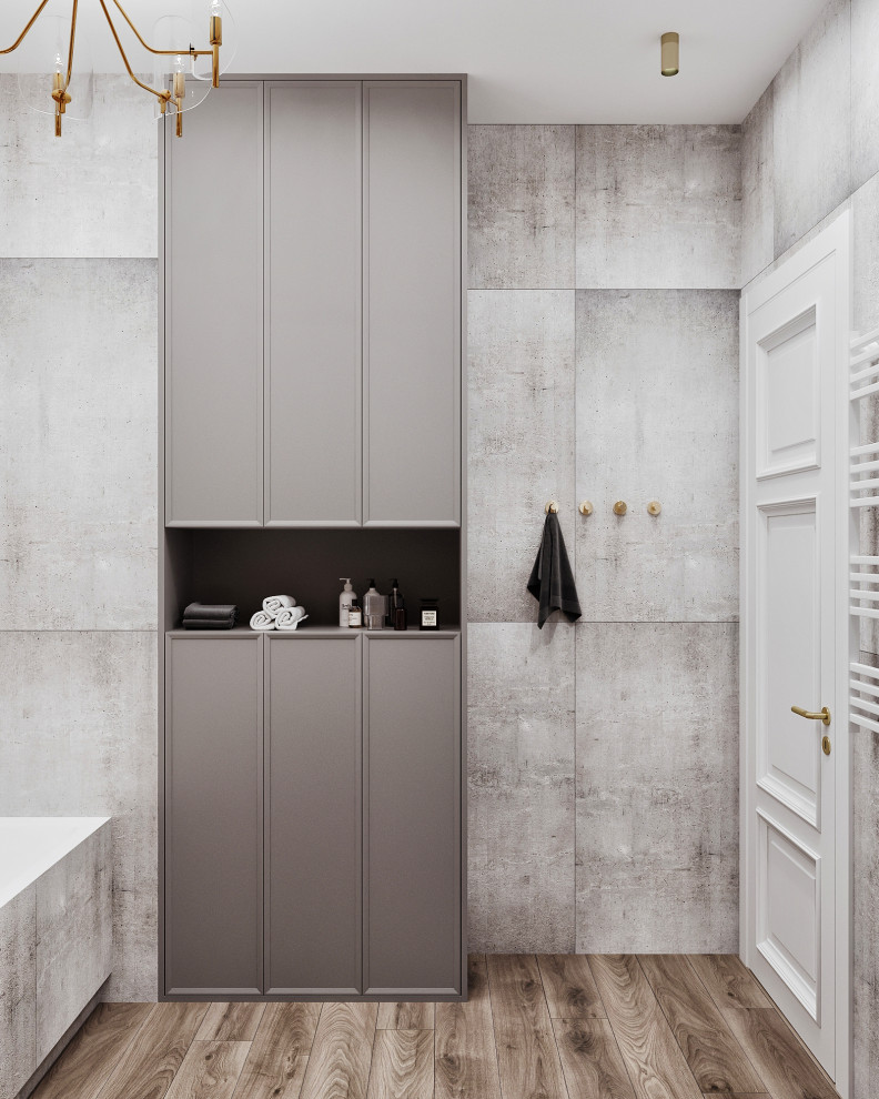 Дизайн квартиры в стиле лофт с элементами неоклассики