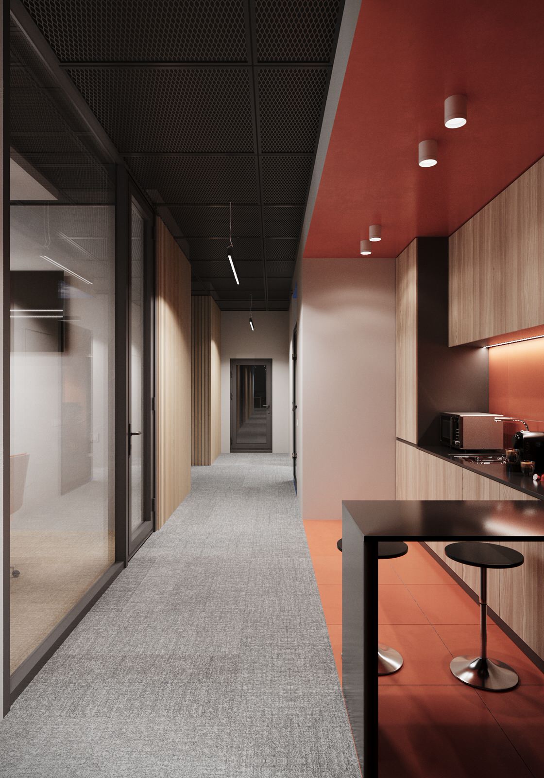 Дизайн интерьера офиса добывающей компании