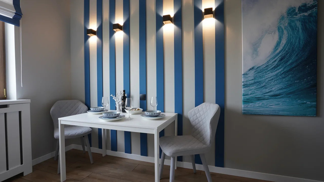 Интерьер с морскими нотками