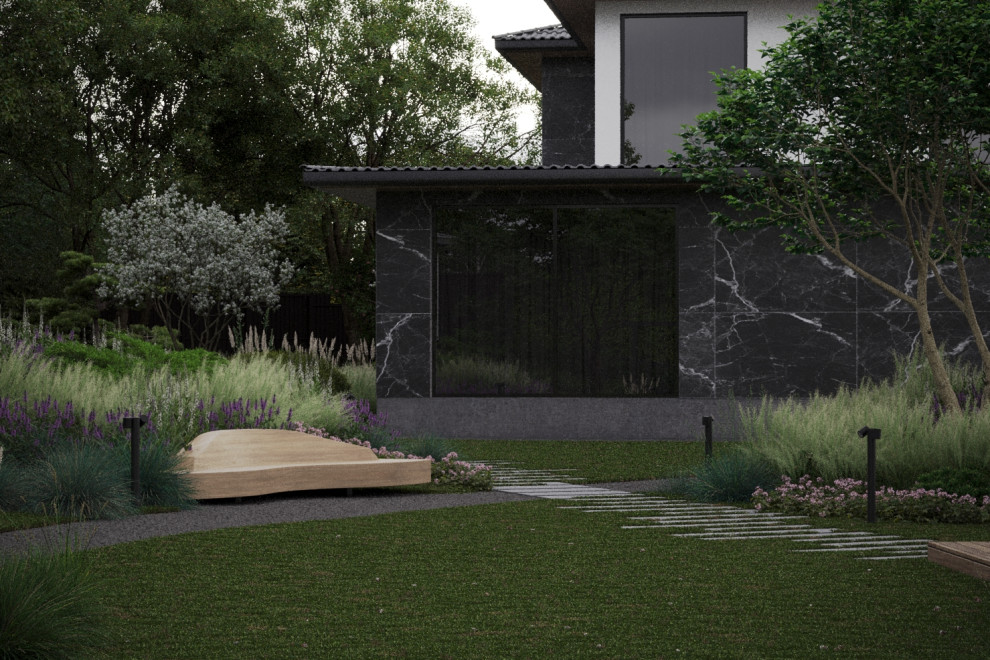 Сад на высоком берегу