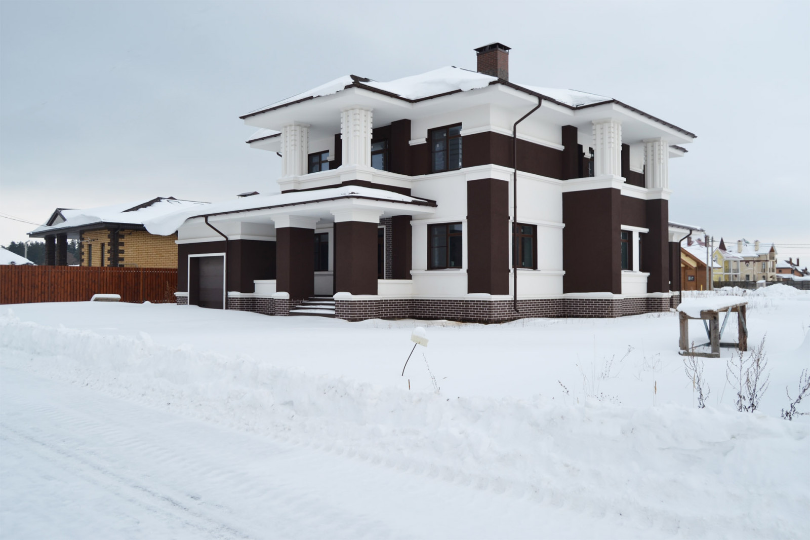 Дом в стиле Райта