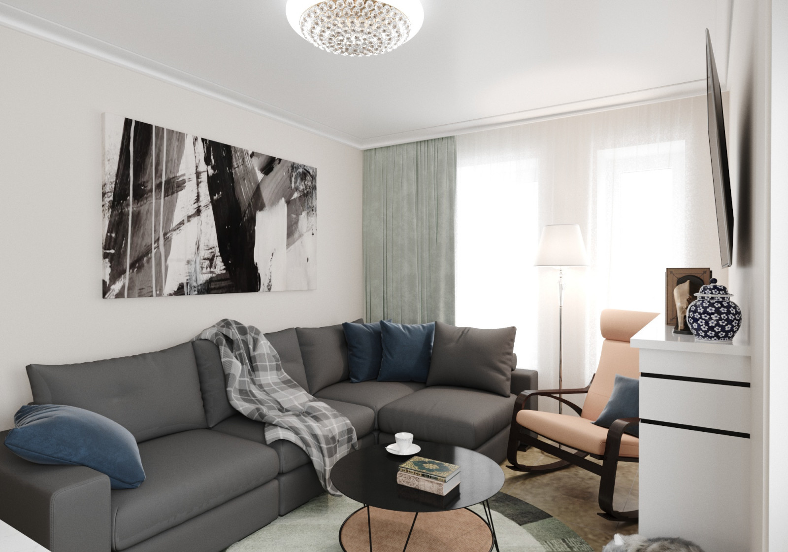 Обложка проекта: ЖК Самоцветы, 2хкм квартира