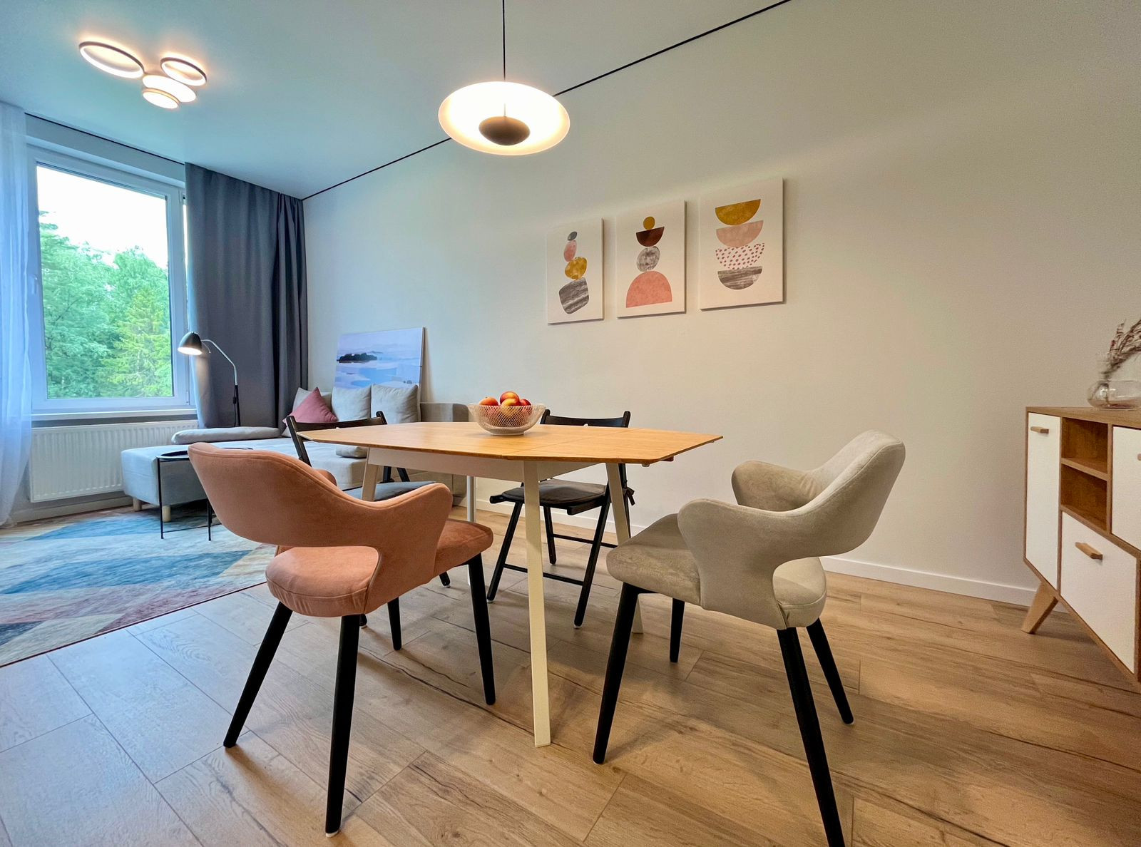 Проект студии 37м2, ЖК Серебрица