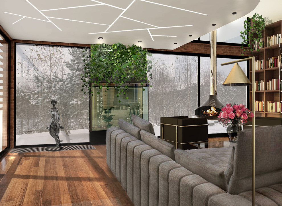 Эскизный проект индивидуального жилого дома в Велегож - парк 2 Тульской области