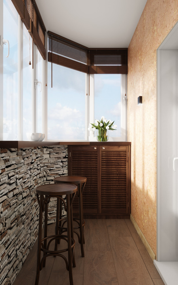 Двухуровневая квартира для пары со взрослым сыном