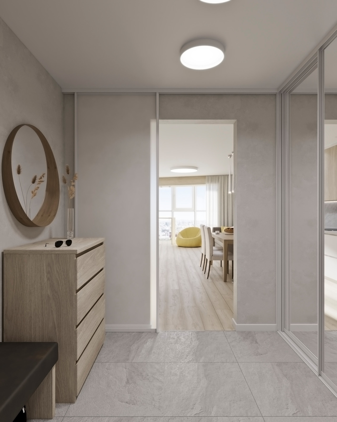 Проект квартиры с детским санузлом