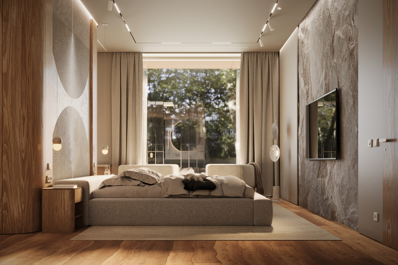 Дизайн интерьера загородного дома в Смоленской области площадью 478м2