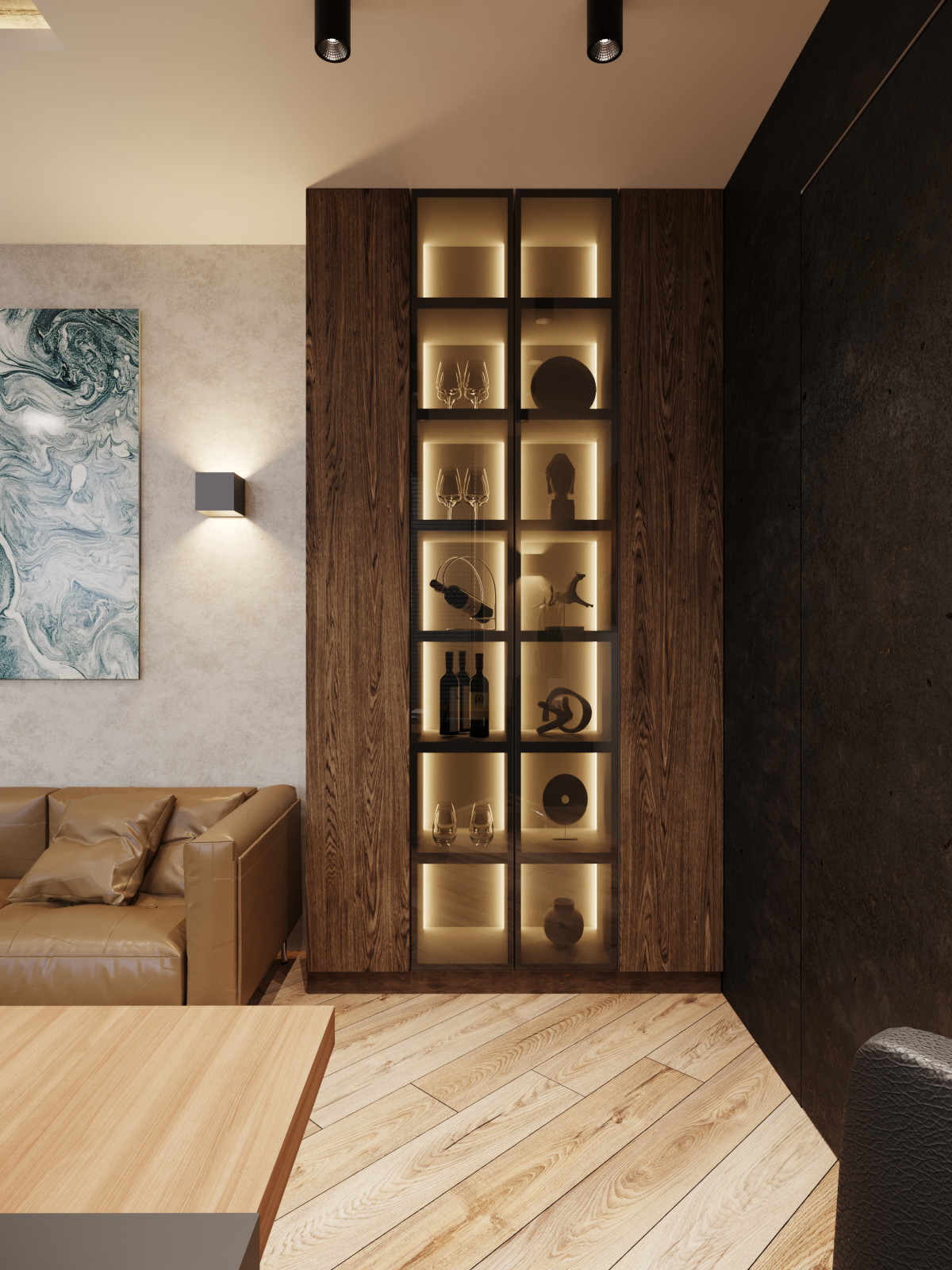 Двухуровневая квартира с террасой