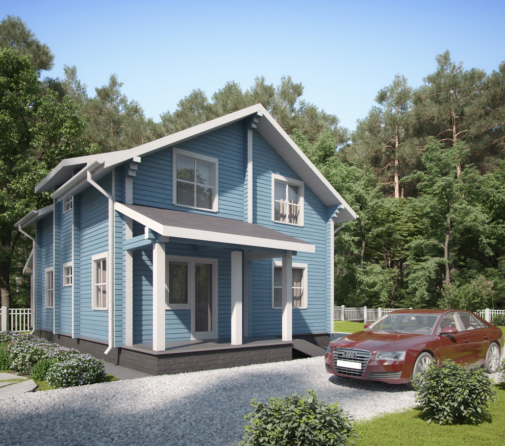 Дом из профилированного бруса "Радонеж"