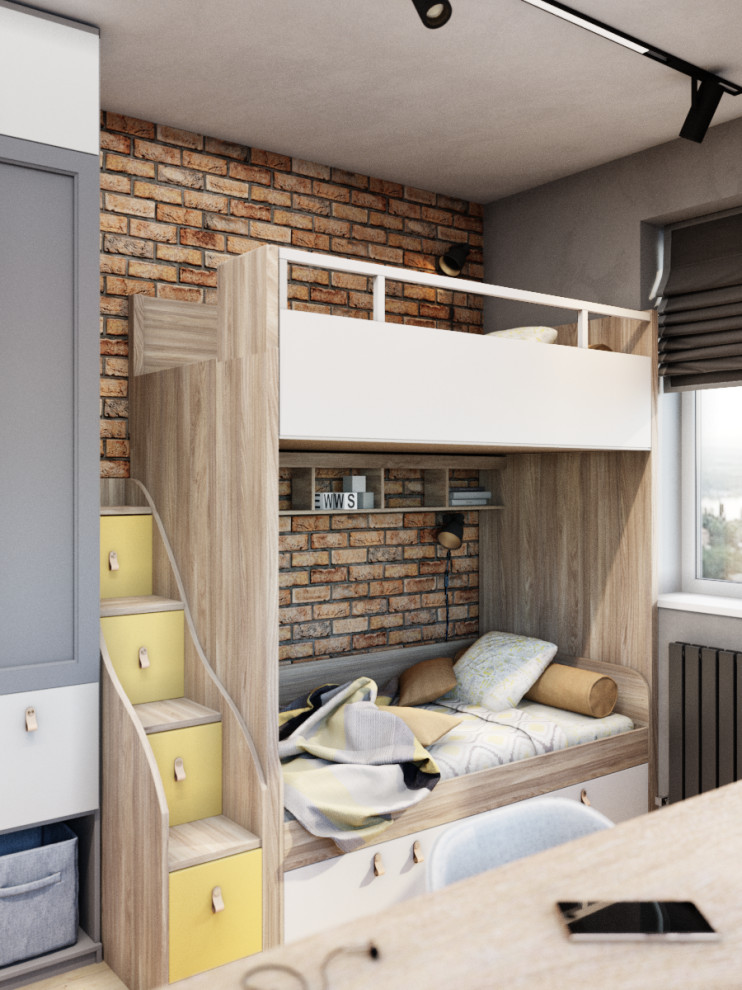 Дизайн детской спальни 15м