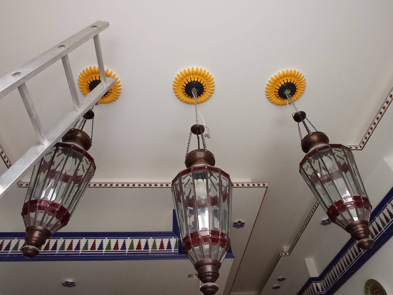 Обложка проекта: Роспись потолка на кухне