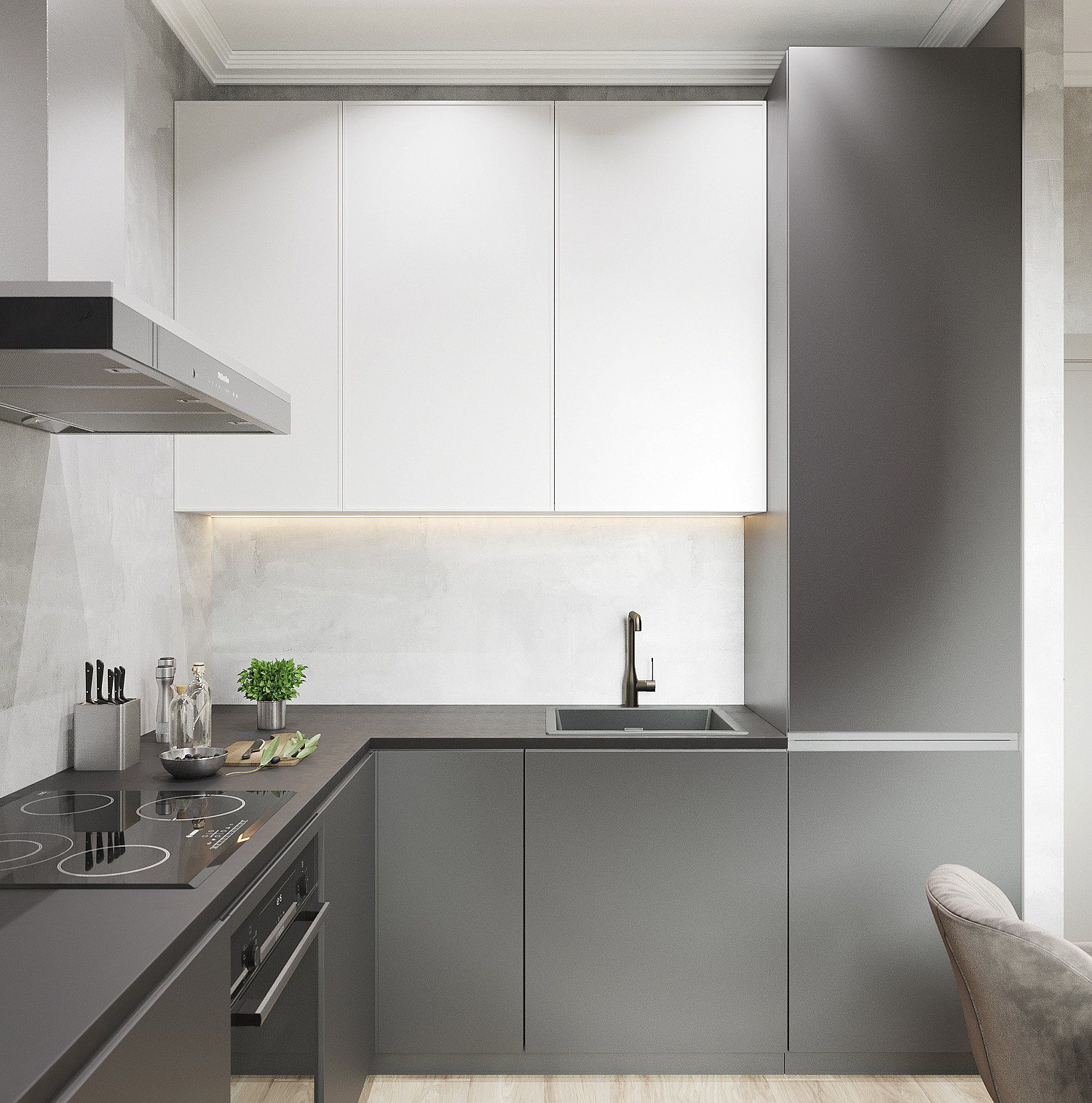 Студия для молодой девушки в Москве