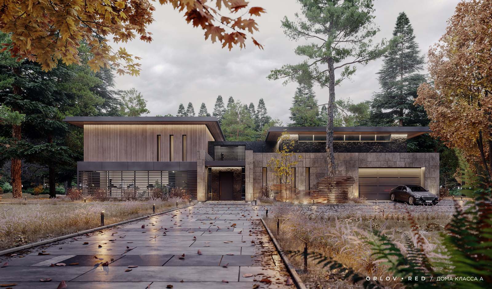 Фоновое изображение профиля ORLOV RED