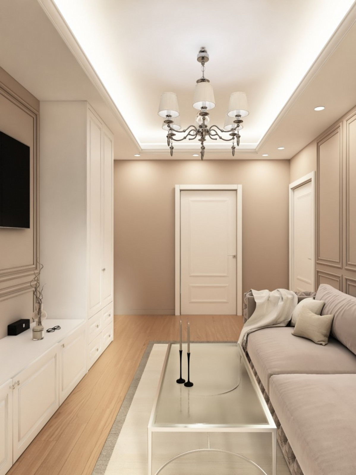 Дизайн-проект  для квартиры 78м2, ул.Трофимова