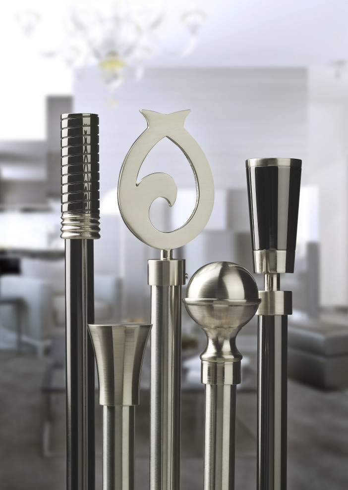 Карнизы для штор из Европы от Mercury forge