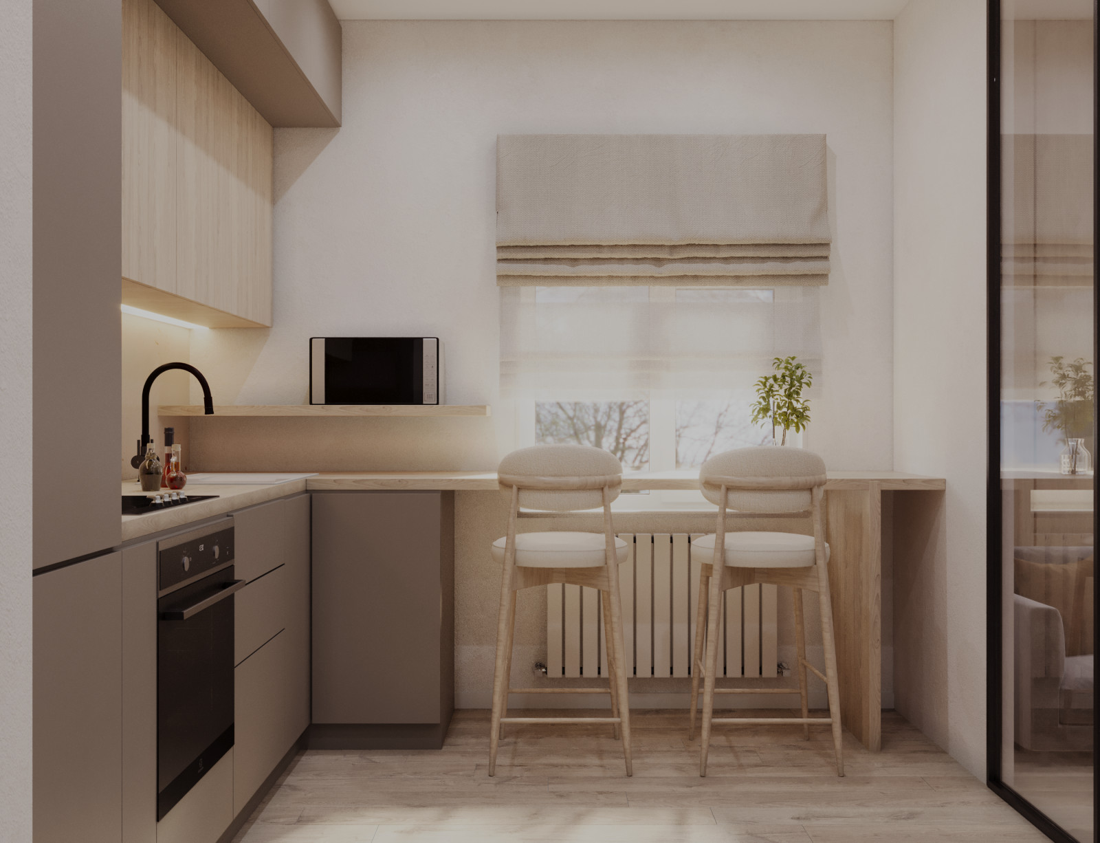 Дизайн-проект квартиры 49м² в ЖК Финский Залив