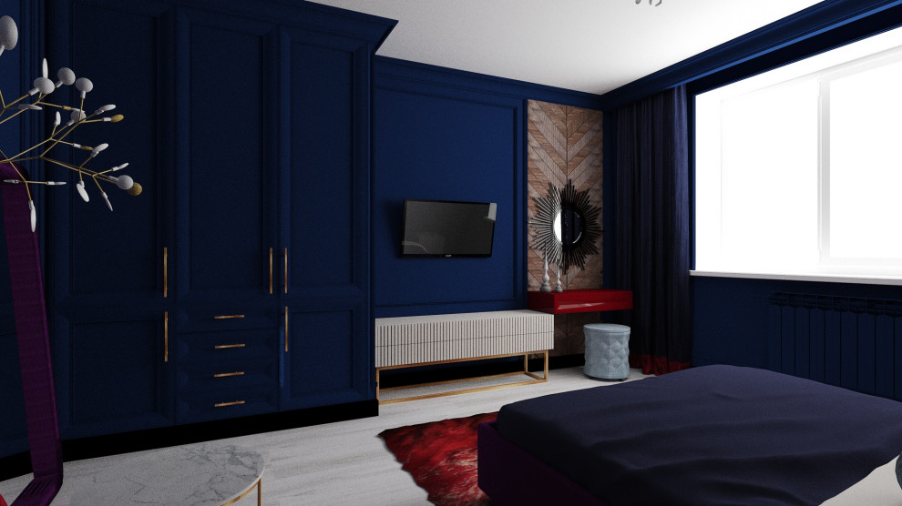 Спальня для креативной девушки