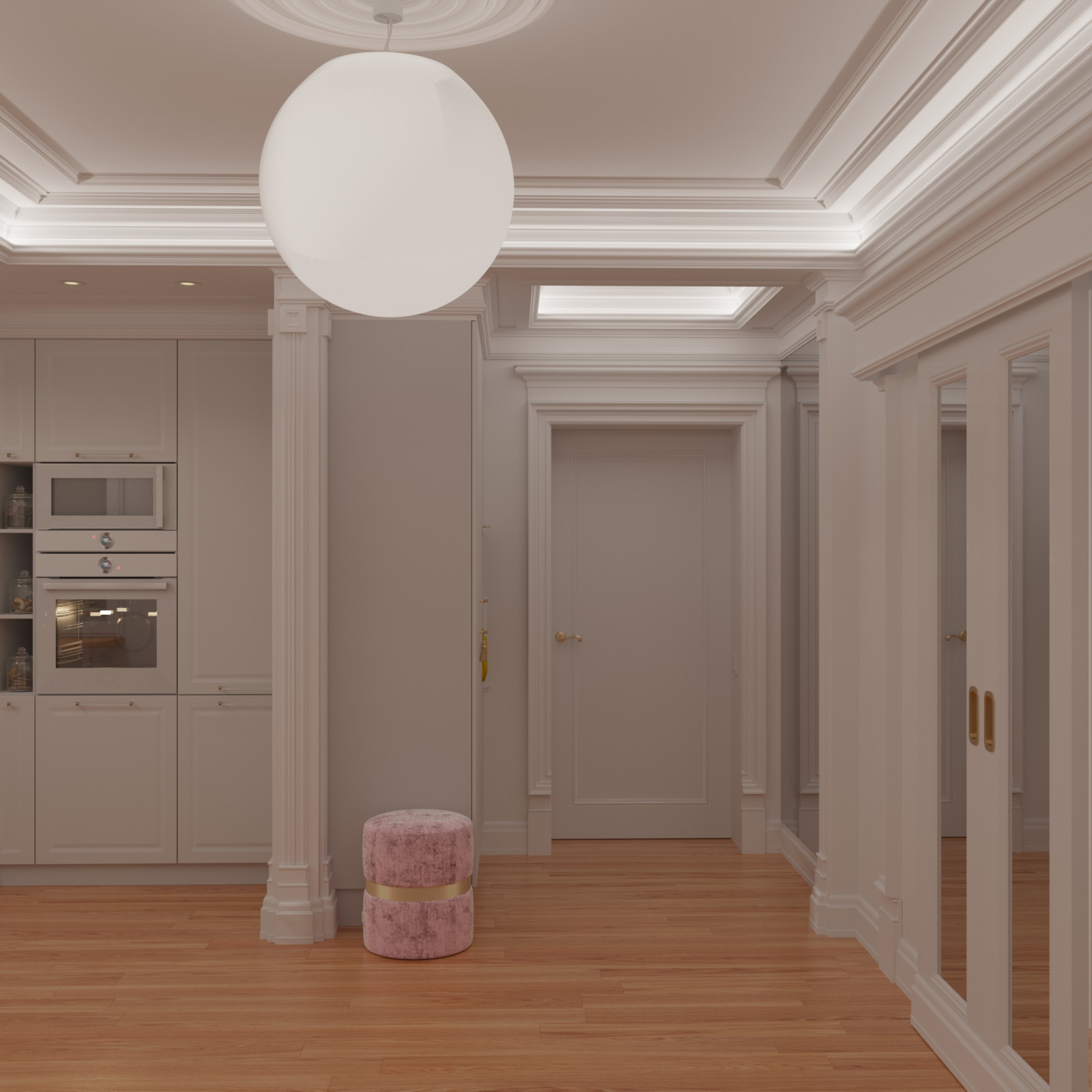 Дизайн-проект квартиры 160 м2