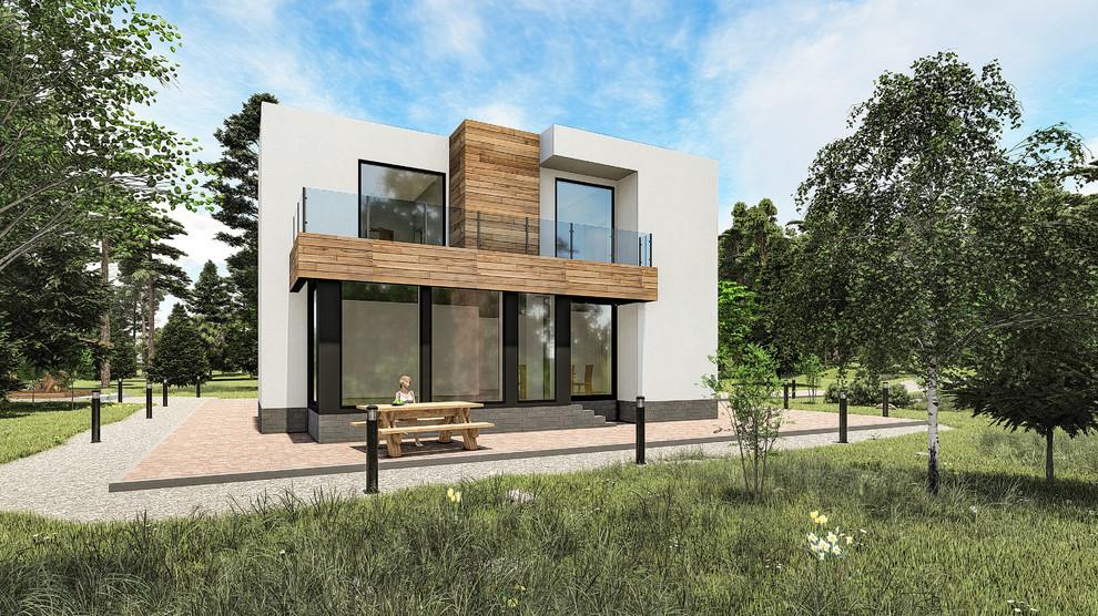 Дом в современном стиле.