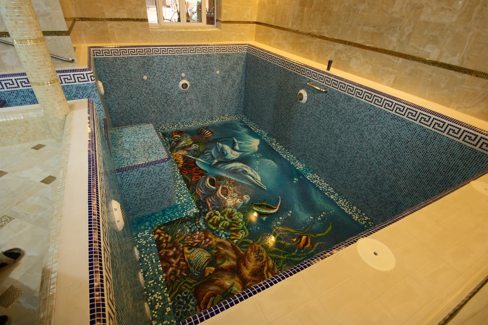 Панно из мозаики