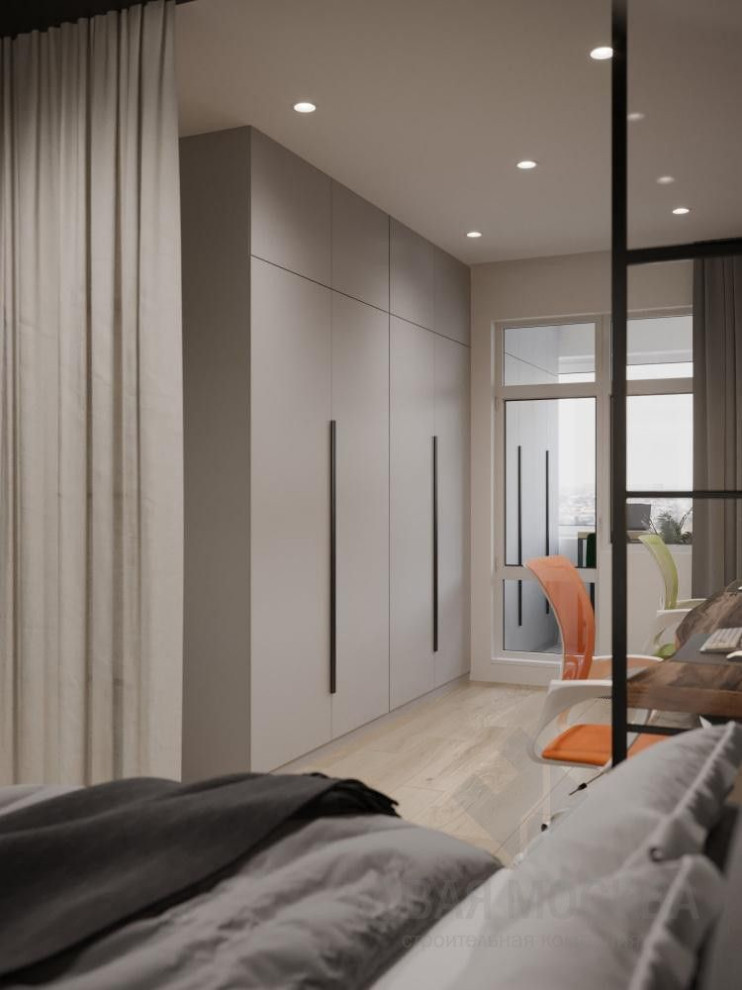 Дизайн-проект двухкомнатной квартиры 72 кв.м в Красногорске