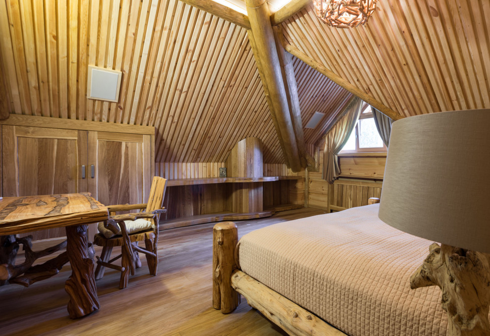 Дом в рустикальном стиле