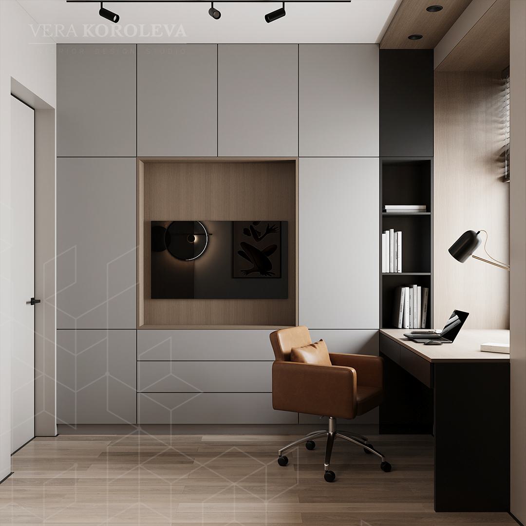 Дизайн-проект квартиры площадью 130 кв. м в Москве