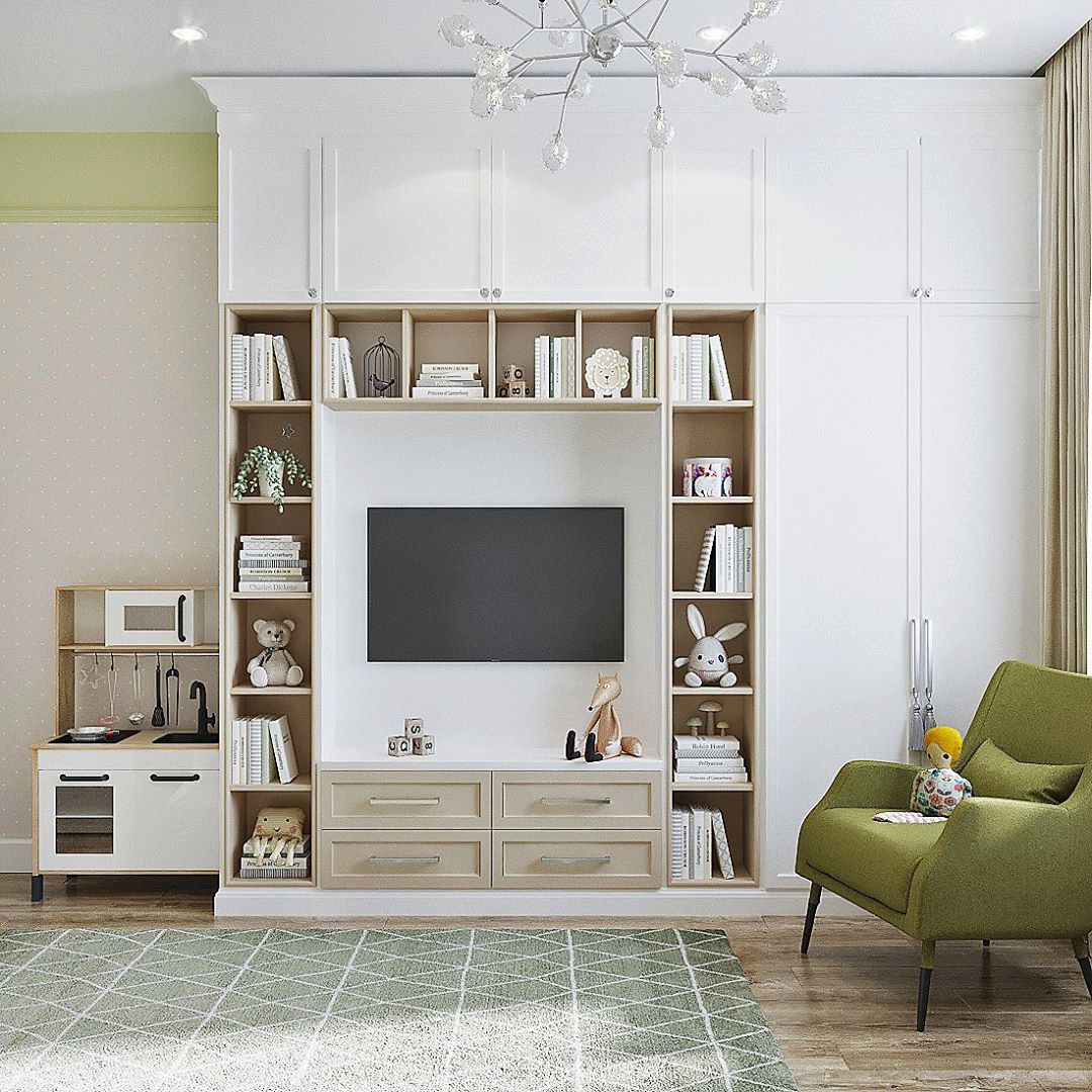 Детская с картой мира Alltowall
