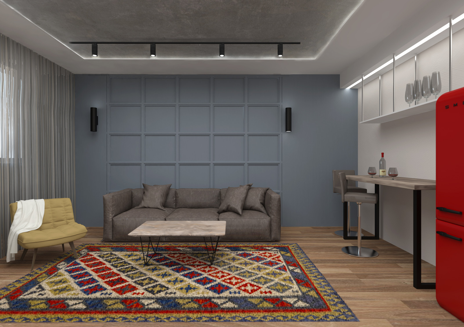 Загородный дом в Новой Европе (Томск)