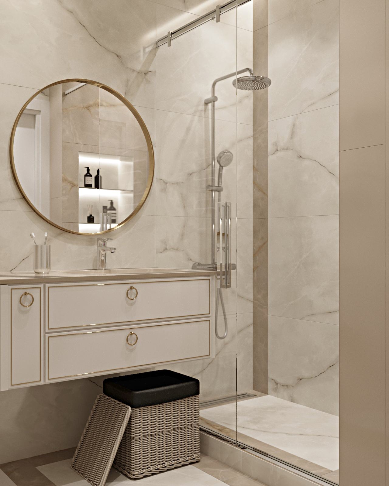 проект "Классика в Тюменке на 100 м2"