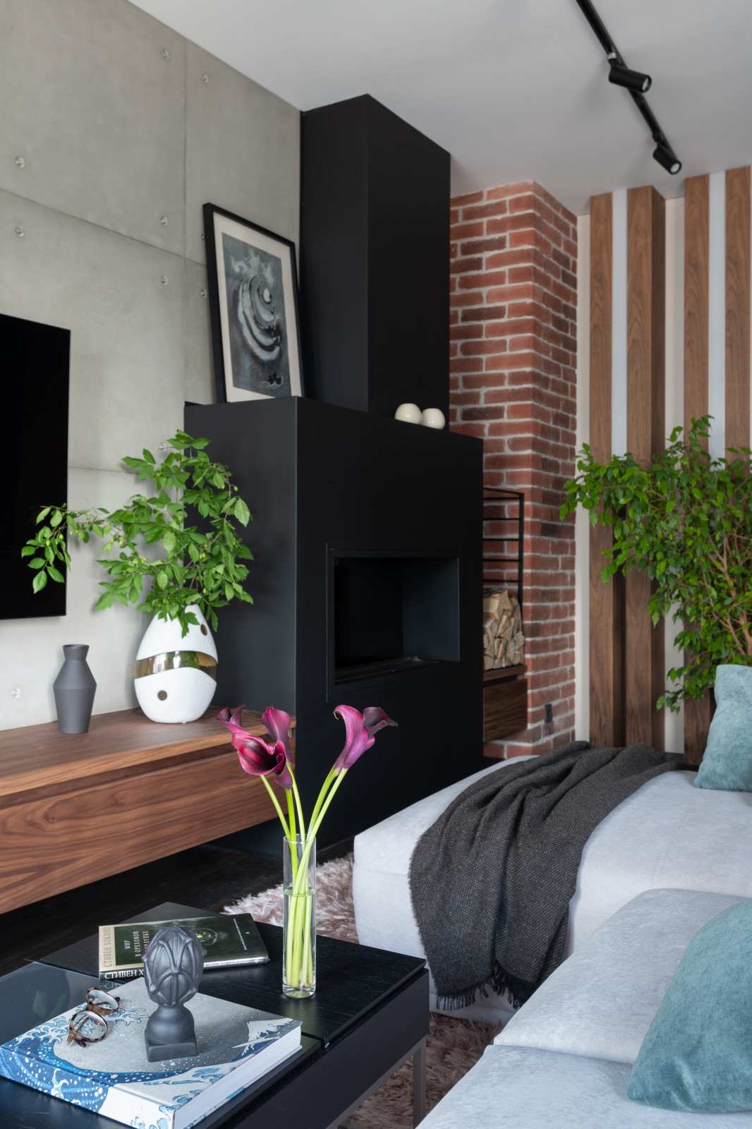 Биокамин в Гостиной