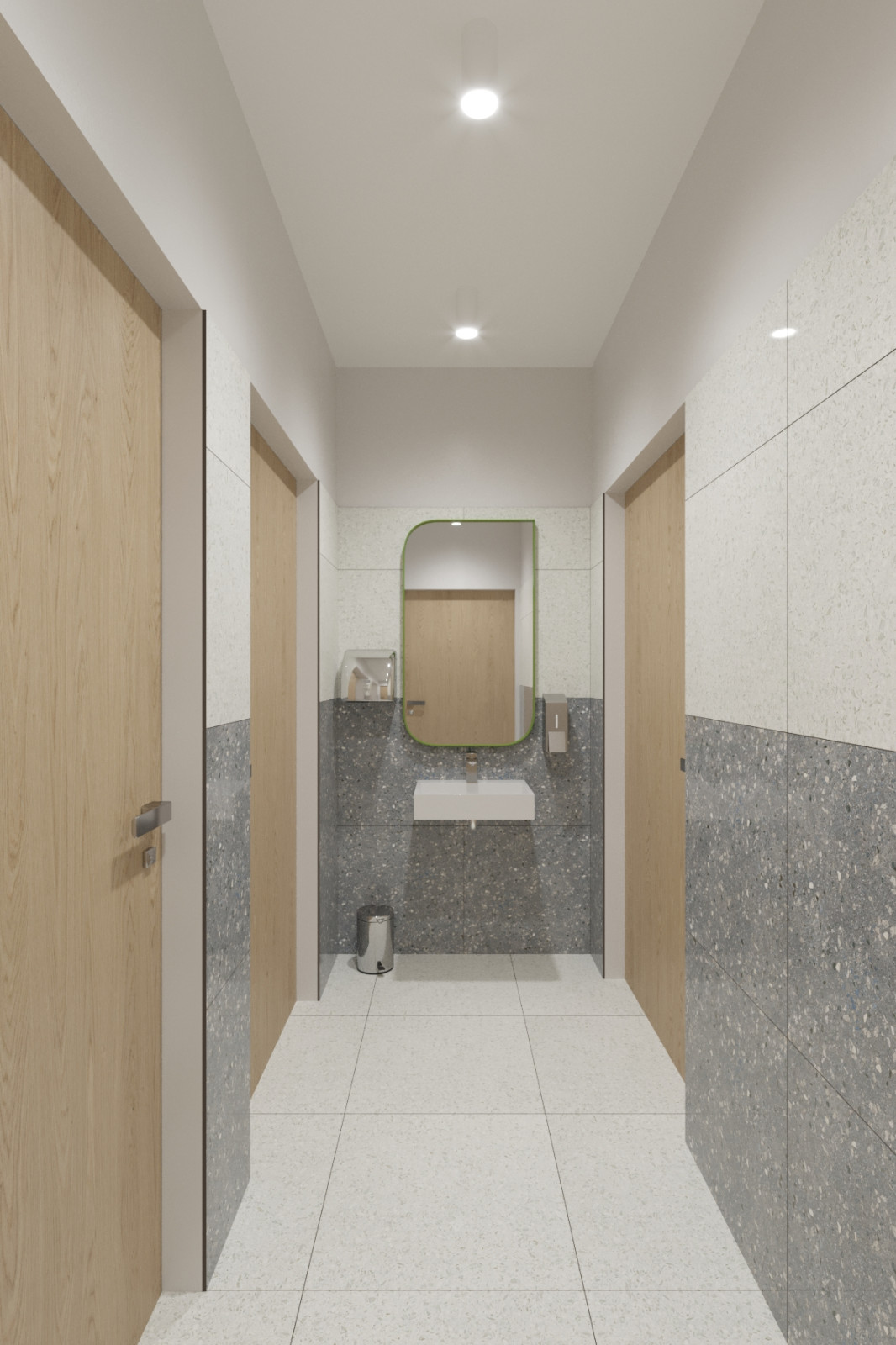 Интерьер общественных помещений офтальмологической клиники