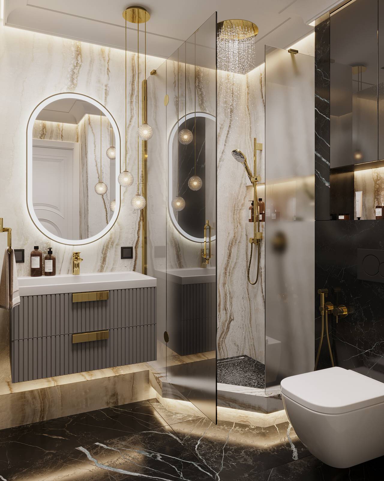 Интерьер квартиры в ЖК «Modum», 98м²