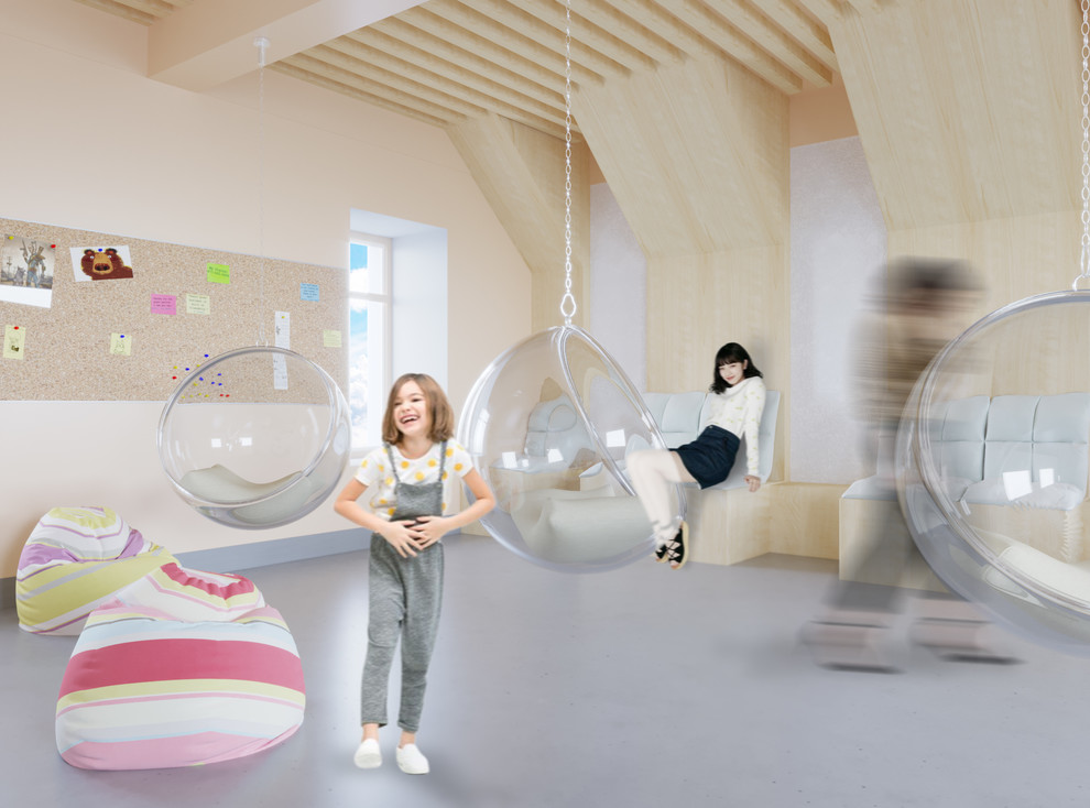 Дипломная работа "Проект реконструкции школы на Адмиралтейской набережной"