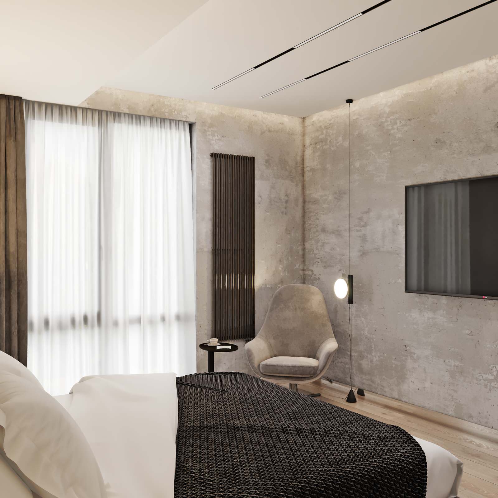 Дизайн интерьера квартиры 120 кв.м. в ЖК "Плазма"