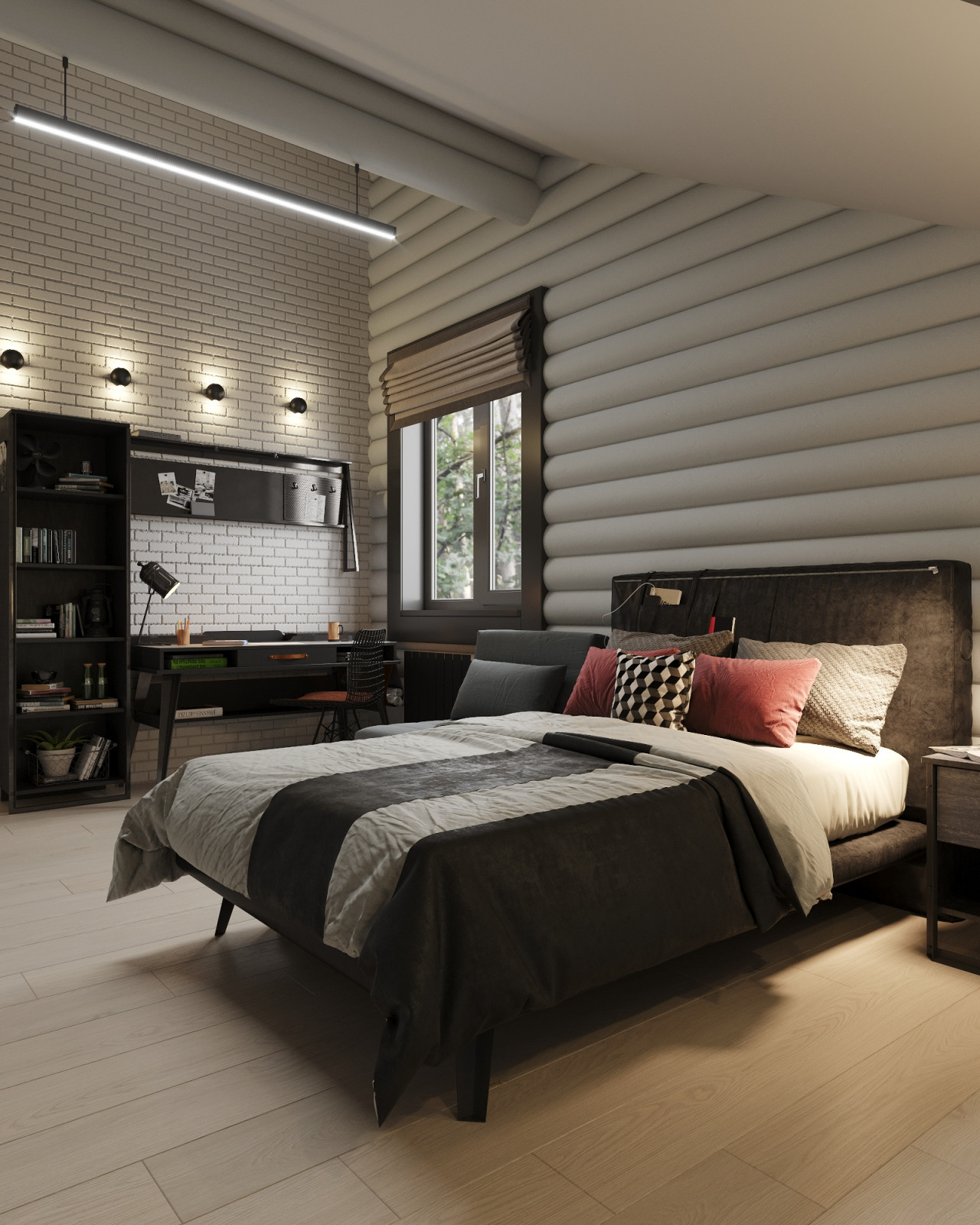 Дом из бревна в КП "Золотые Сосны"