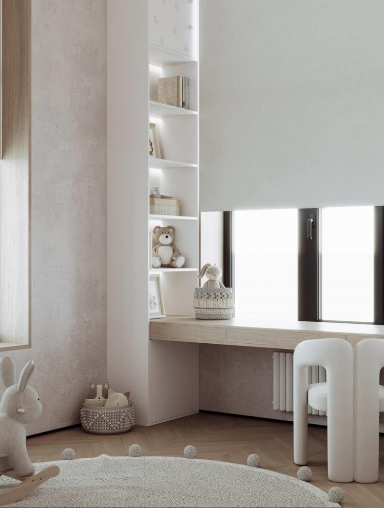 Интерьер квартиры для семьи из 5 человек, 150 м2