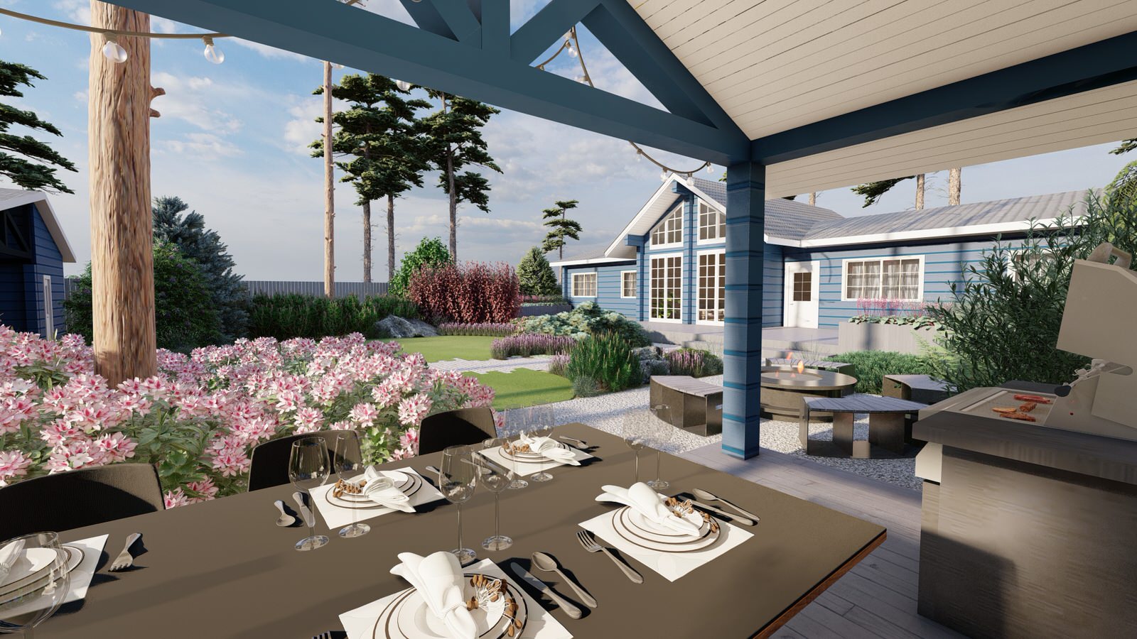 Под сенью сосен