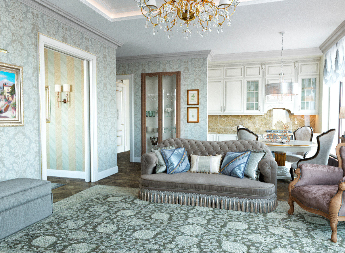Квартира в классическом стиле