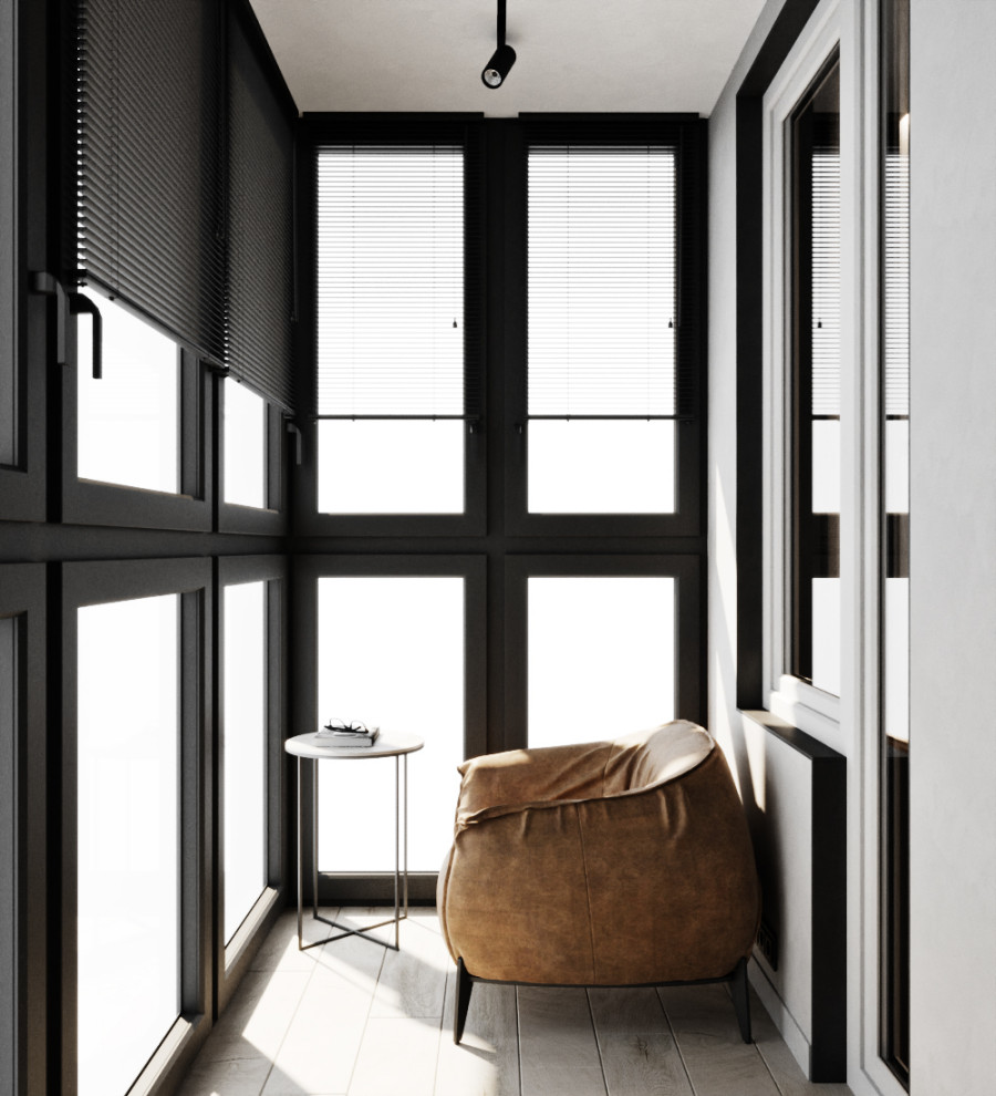 Квартира в темных оттенках