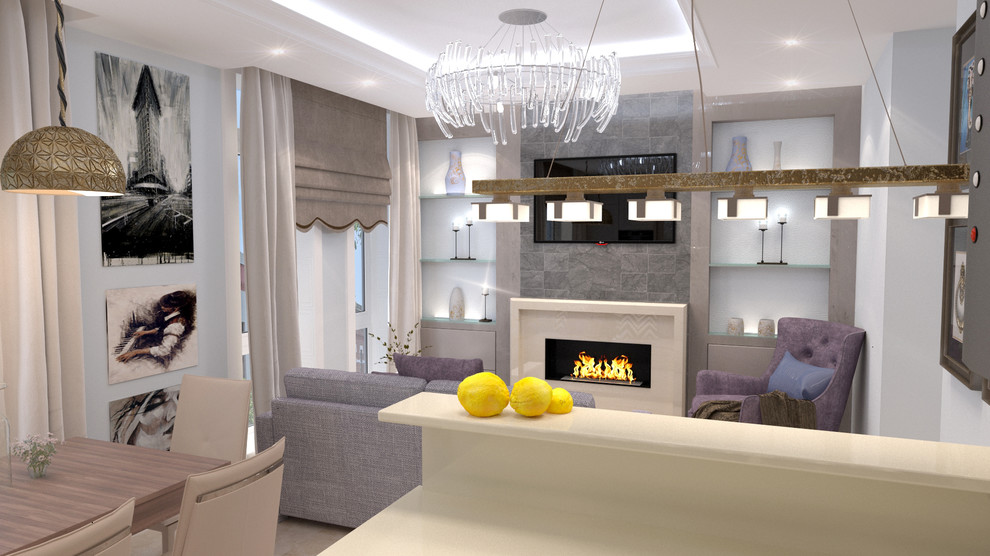 Стиль "Фьюжн" немного современной классики и востока. Это решение для небанальны