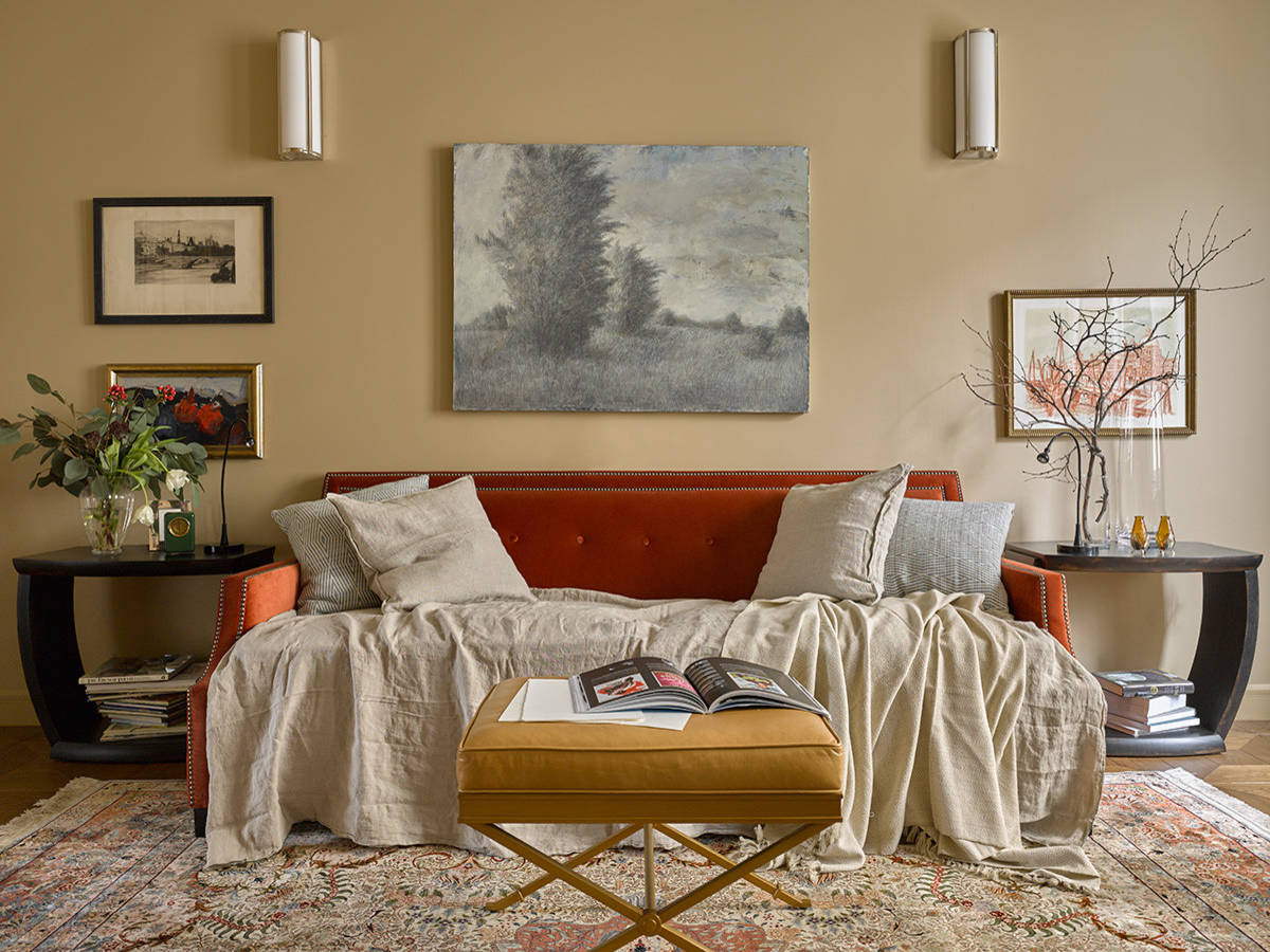 Houzz тур: Светлая квартира по мотивам американской неоклассики