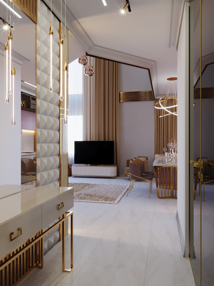 Квартира 150 м2 в ЖК "Сердце столицы"