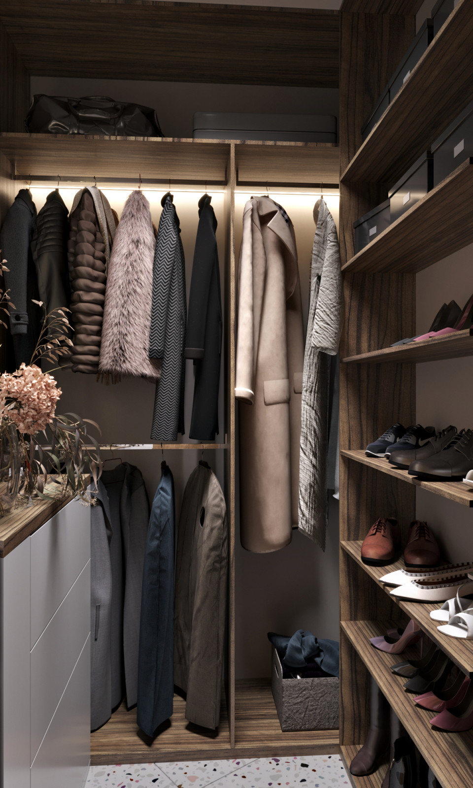 Дизайн проект в ЖК LEGENDA